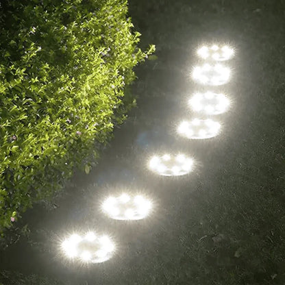 EcoGlow™ Pack 4 luces solares Automáticas de jardín