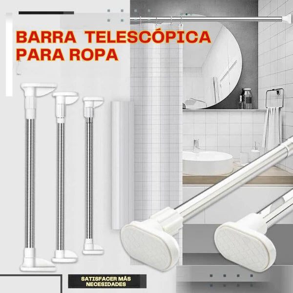 FlexiHang™ Barra Telescópica para Ropa – OFERTA 2 X 1 Hasta agotar stock