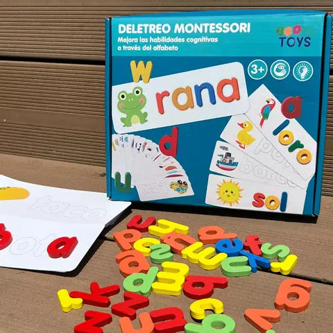 Juego de ortografía Montessori TM°